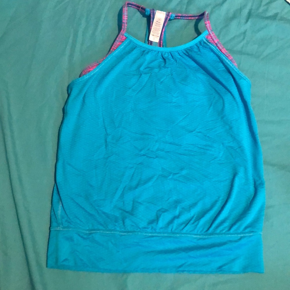 Ivivva tank with built in sports bra